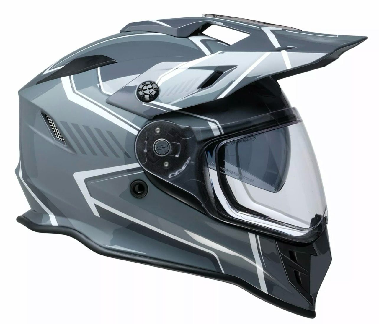 Casco Range Voyager Z1R HELMET RANGE VOYAGER GR/WH