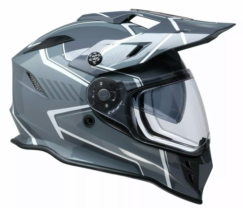 Casco Range Voyager Z1R HELMET RANGE VOYAGER GR/WH Casco Range Voyager Z1R HELMET RANGE VOYAGER GR/WH