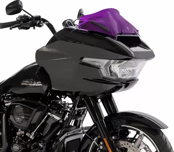 Parabrisas Ice Kolor Flare™ KLOCK WERKS WINDSHIELD FLARE 8" SPORT 23-24 FLTR PURPLE