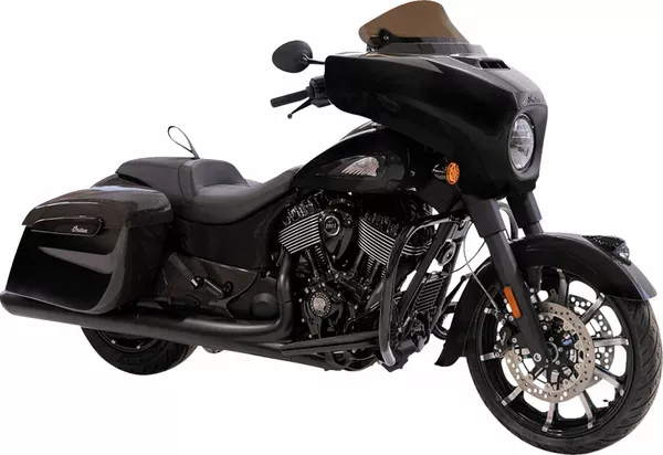 Parabrisas Ice Kolor Flare™ KLOCK WERKS WINDSHIELD FLARE 10" KOLOR BRONZE para INDIAN
