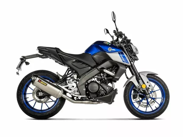 Sistema de escape completo Racing Line para carretera AKRAPOVIC EXHAUST RAC TI YAMAHA R125/MT125