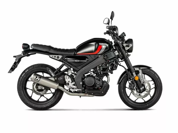 Sistema de escape completo Racing Line para carretera AKRAPOVIC EXHAUST RAC TI YAMAHA XSR125 2025 Homologado