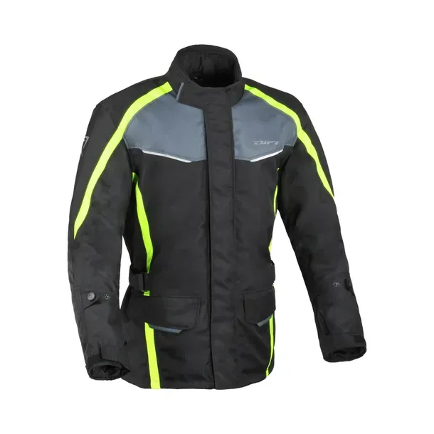 Chaqueta Cage Difi Aerotex Negro/Amarillo