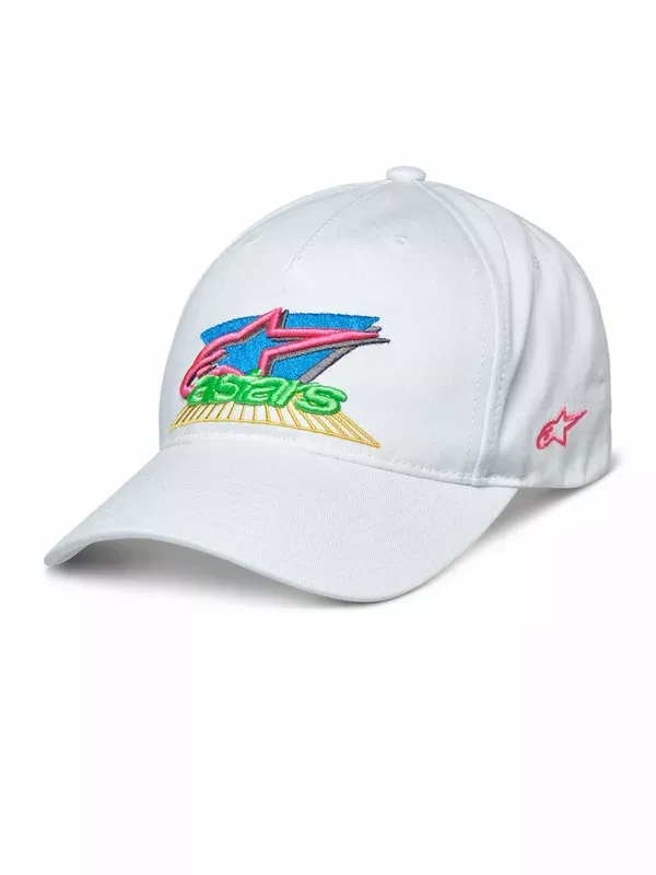 Gorra Vivid ALPINESTARS HAT CRV BILL SNP - VIVID WH OS