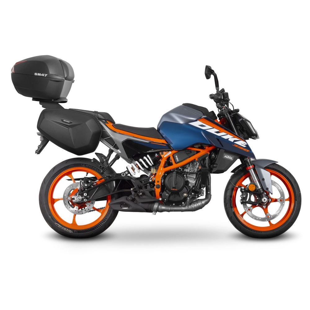 Fijaciones para montar una maleta superior TOP MASTER KTM DUKE 125/390