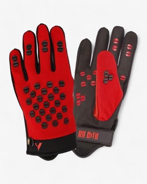 Guantes By City TECHGRIP MAN RED