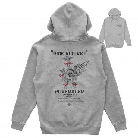 SUDADERA CAPUCHA PURERACER RIDE VIDI VINCI HEATHER GREY SUDADERA CAPUCHA PURERACER RIDE VIDI VINCI HEATHER GREY