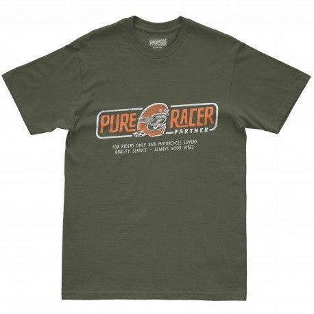 CAMISETA PURERACER PARTNER KHAKI