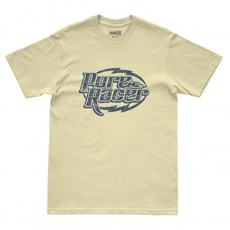 CAMISETA PURERACER RACING LOGO YELOW BUTTER
