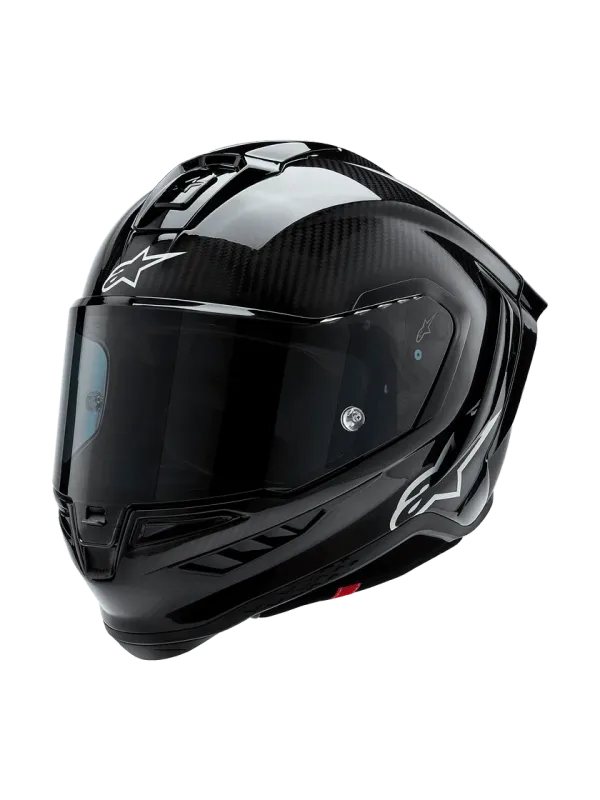 ALPINESTARS SUPERTECH R10 SOLID FULL HELMET ECE 06 BLACK CARBON