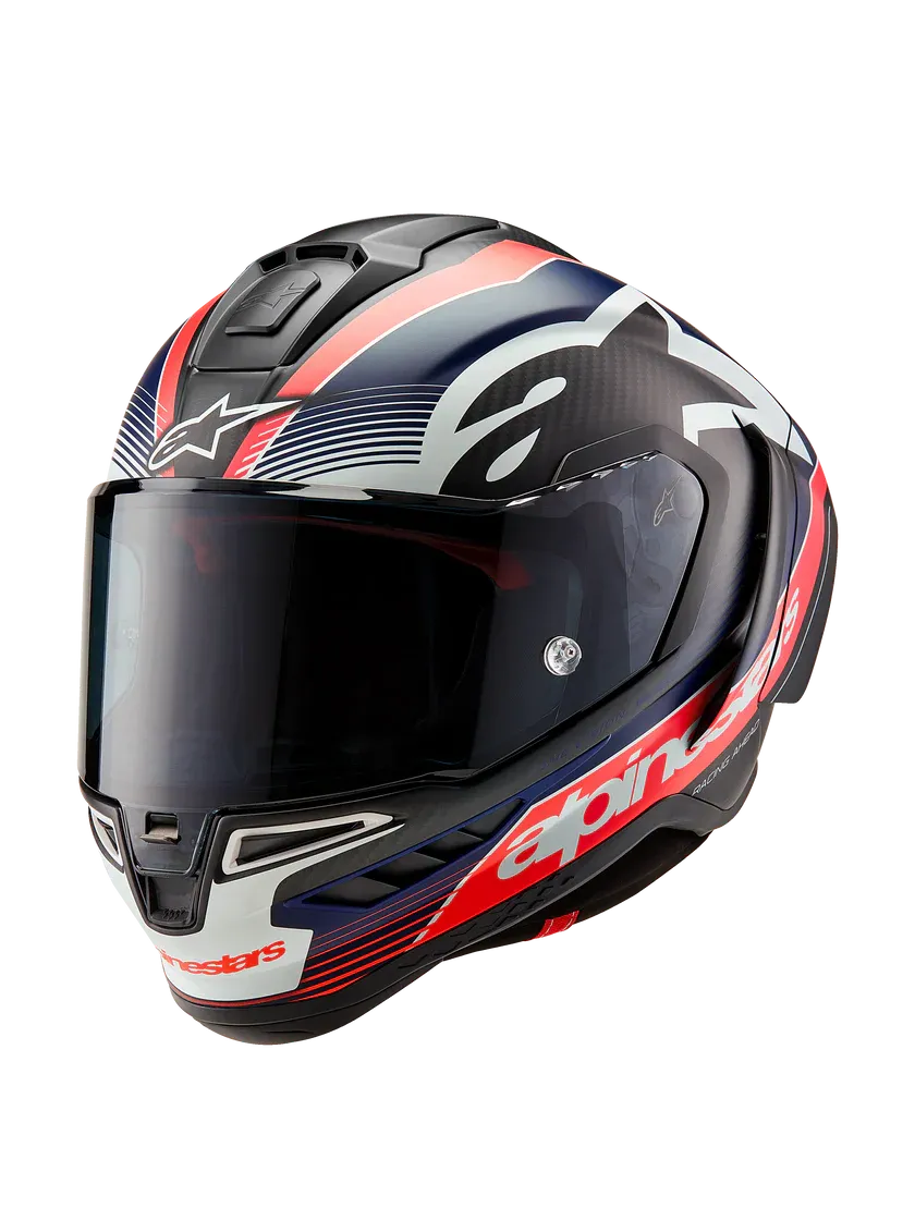 ALPINESTARS SUPERTECH R10 TEAM FULL HELMET ECE 06 RED-BLU-WHITE