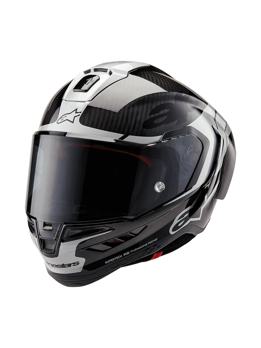 ALPINESTARS SUPERTECH R10 ELEMENT ECE 06 FULL HELMET WHITE-BLACK