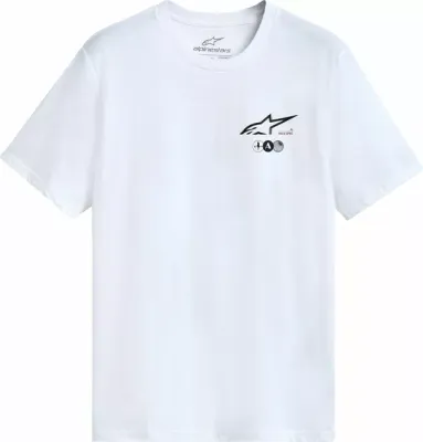 Camiseta Asym ALPINESTARS SS TEE CSF ASYM WHT