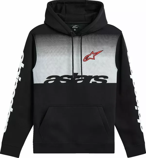 Sudadera cerrada con capucha Specter ALPINESTARS HOODIE PO SPECTER BLK