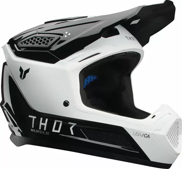 THOR HELMET FLEET FORGE BLK/WH