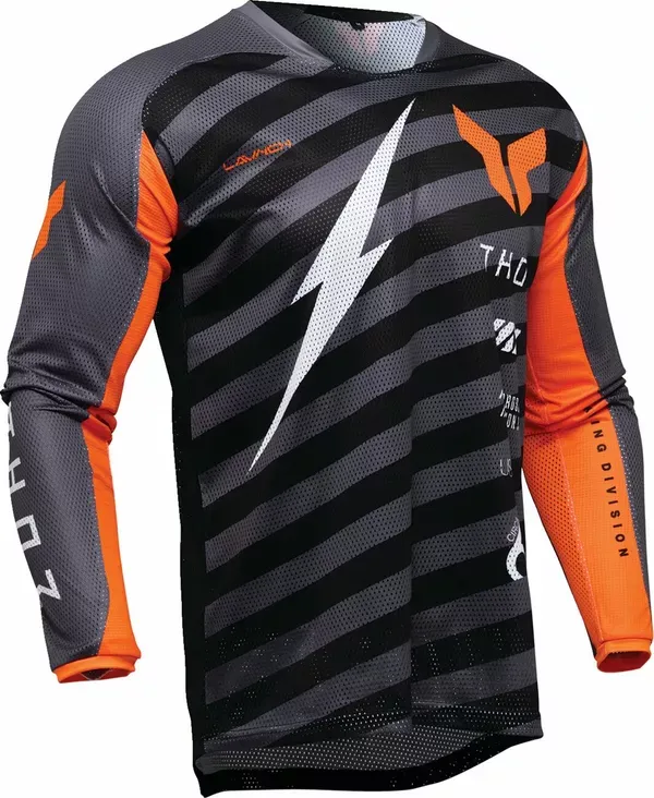 THOR JERSEY LAUNCHMODE AIR RAID CH/BK