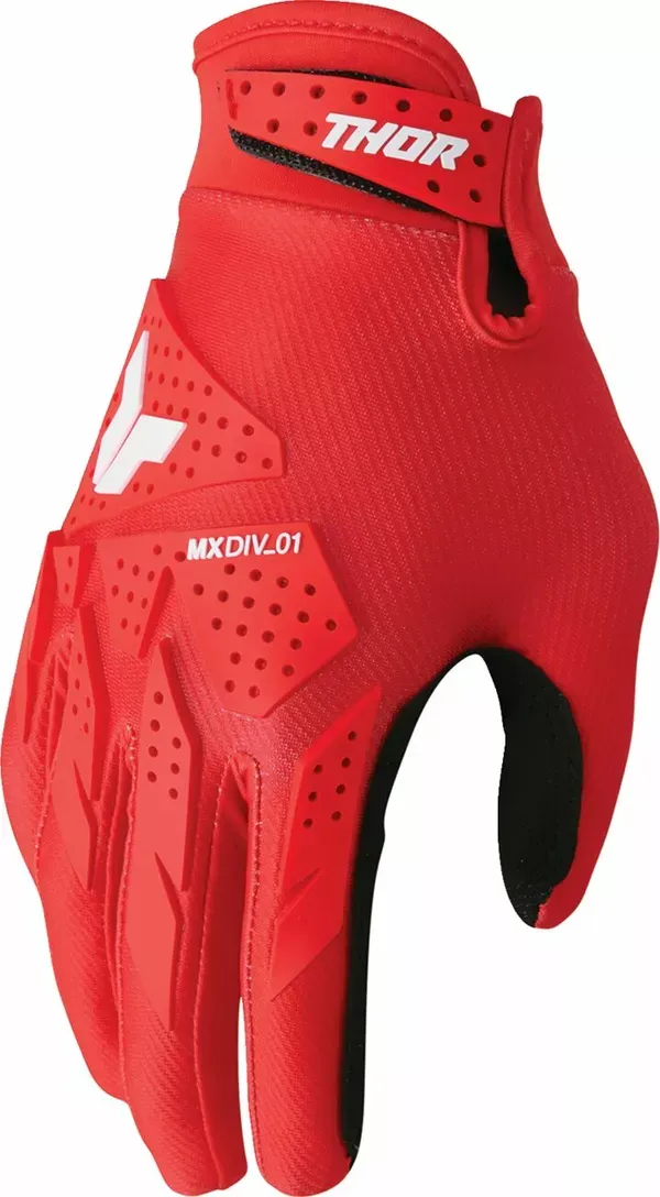THOR GLOVES LAUNCHMODE-XP RED