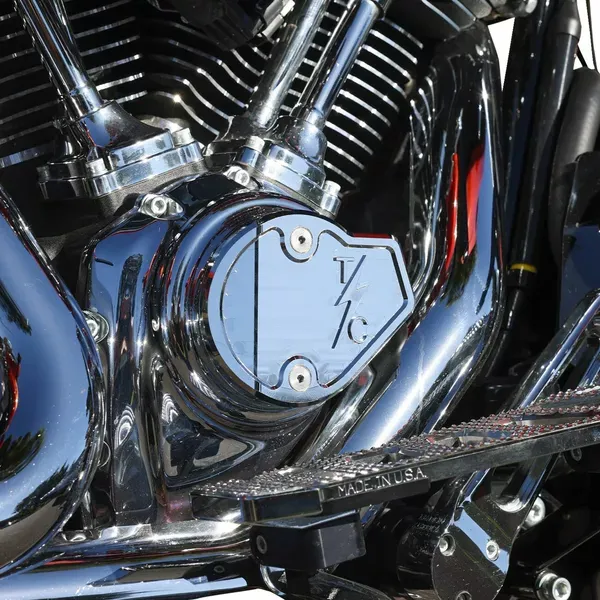 THRASHIN SUPPLY CO. COVER CAM GEN 2 M8 SMOOTH FLHX/FLHXST,FLTRX/FLTRXSTSE CHROME