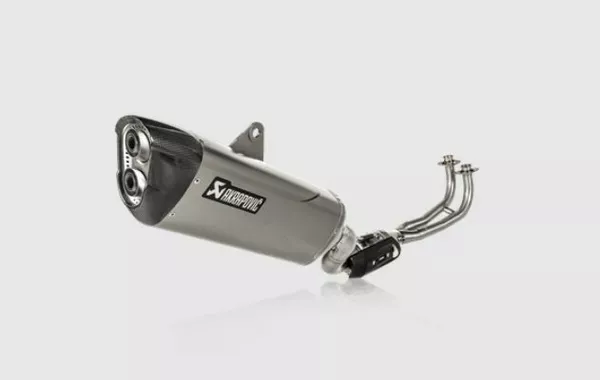 Sistema de escape completo Racing Line para Scooter AKRAPOVIC EXHAUST RAC TI para YAMAHA TMAX XP 560 Homologado