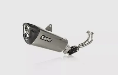 Sistema de escape completo Racing Line para Scooter AKRAPOVIC EXHAUST RAC TI para YAMAHA TMAX XP 560 Homologado