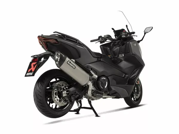 Sistema de escape completo Racing Line para Scooter AKRAPOVIC EXHAUST RAC TI para YAMAHA TMAX XP 560 Homologado