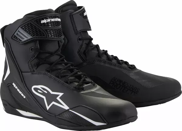 Zapatos para moto Faster-4 ALPINESTARS SHOE FASTER V4 BLK/WHT