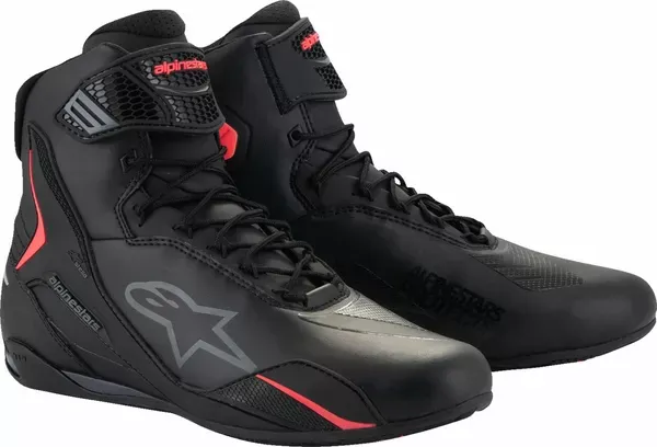 Zapatos para moto Stella Faster-4 (mujer) ALPINESTARS SHOE STELLA FASTER V4 BLK/PNK