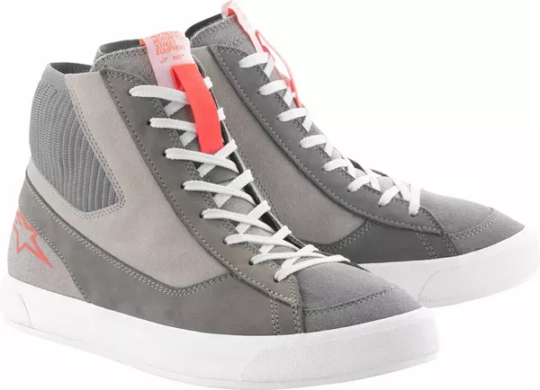 Zapatos para moto Stated ALPINESTARS SHOE STATED GRY/RD/WHT