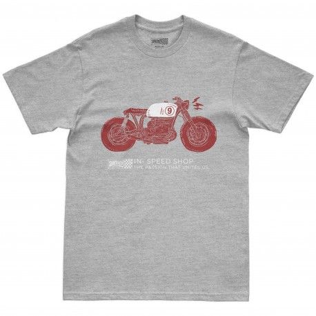 CAMISETA PURERACER MOTO BOXER GREY