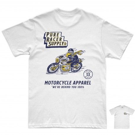 CAMISETA PURERACER BEHIND YOU WHITE