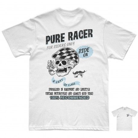 CAMISETA PURERACER GENTLEMAN´S WHITE