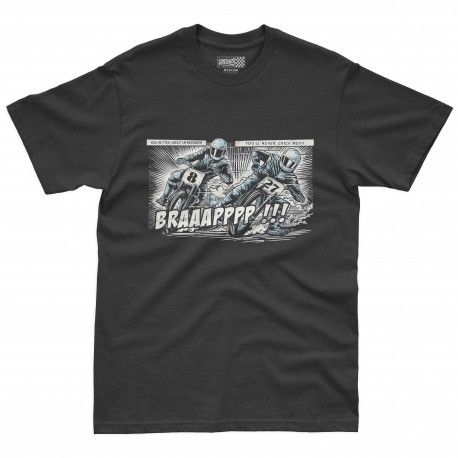CAMISETA PURERACER DIRT COMIC BLACK