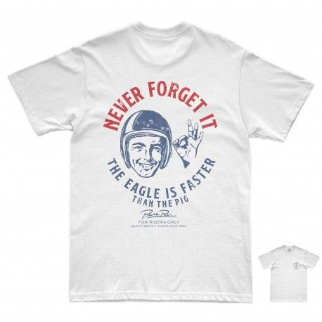 CAMISETA PURERACER NEVER FORGET IT WHITE