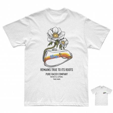 CAMISETA PURERACER RUSTY TANK WHITE