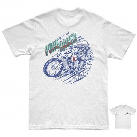 CAMISETA PURERACER IN DUST YOU ARE.. WHITE