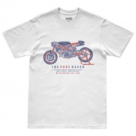 CAMISETA PURERACER THE PURE RACER WHITE
