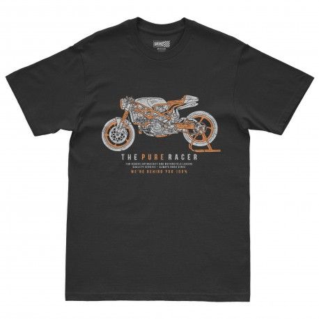 CAMISETA PURERACER THE PURE RACER BLACK