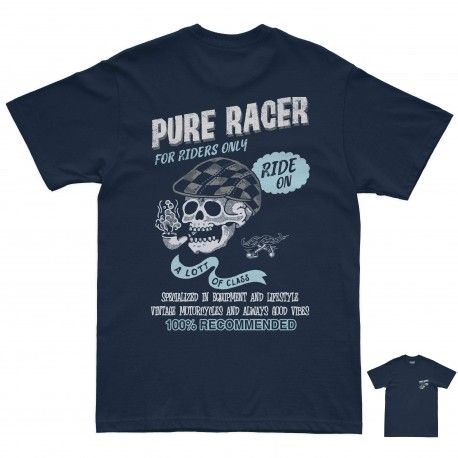 CAMISETA PURERACER GENTLEMAN´S BLUE