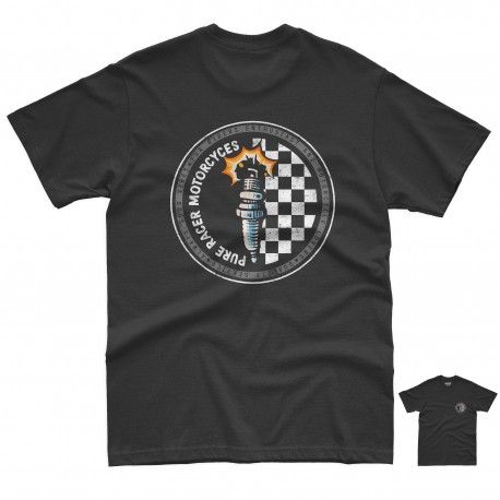 CAMISETA PURERACER BASIC CIRCLE BLACK