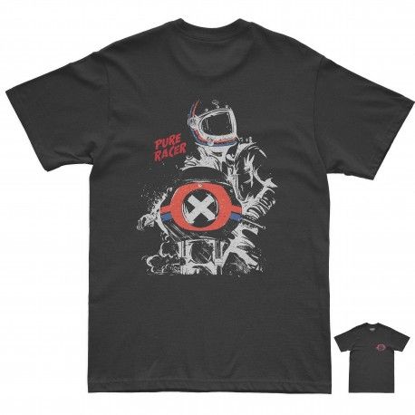 CAMISETA PURERACER SIR RIDER 2 NEGRA
