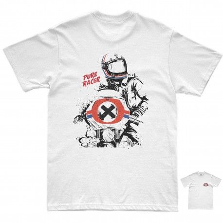 CAMISETA PURERACER SIR RIDER 2 BLANCA