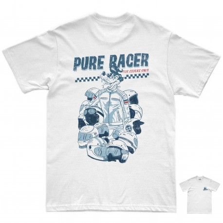 CAMISETA PURERACER THOROUGHBRED BLANCA