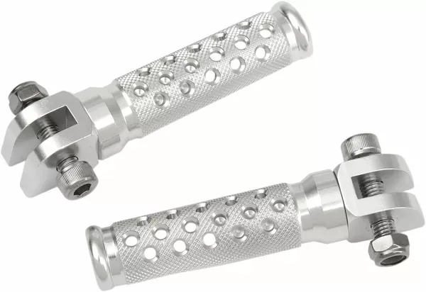 Estriberas estilo Slash-Cut EMGO FOOTPEGS SLASH-CUT SILVER