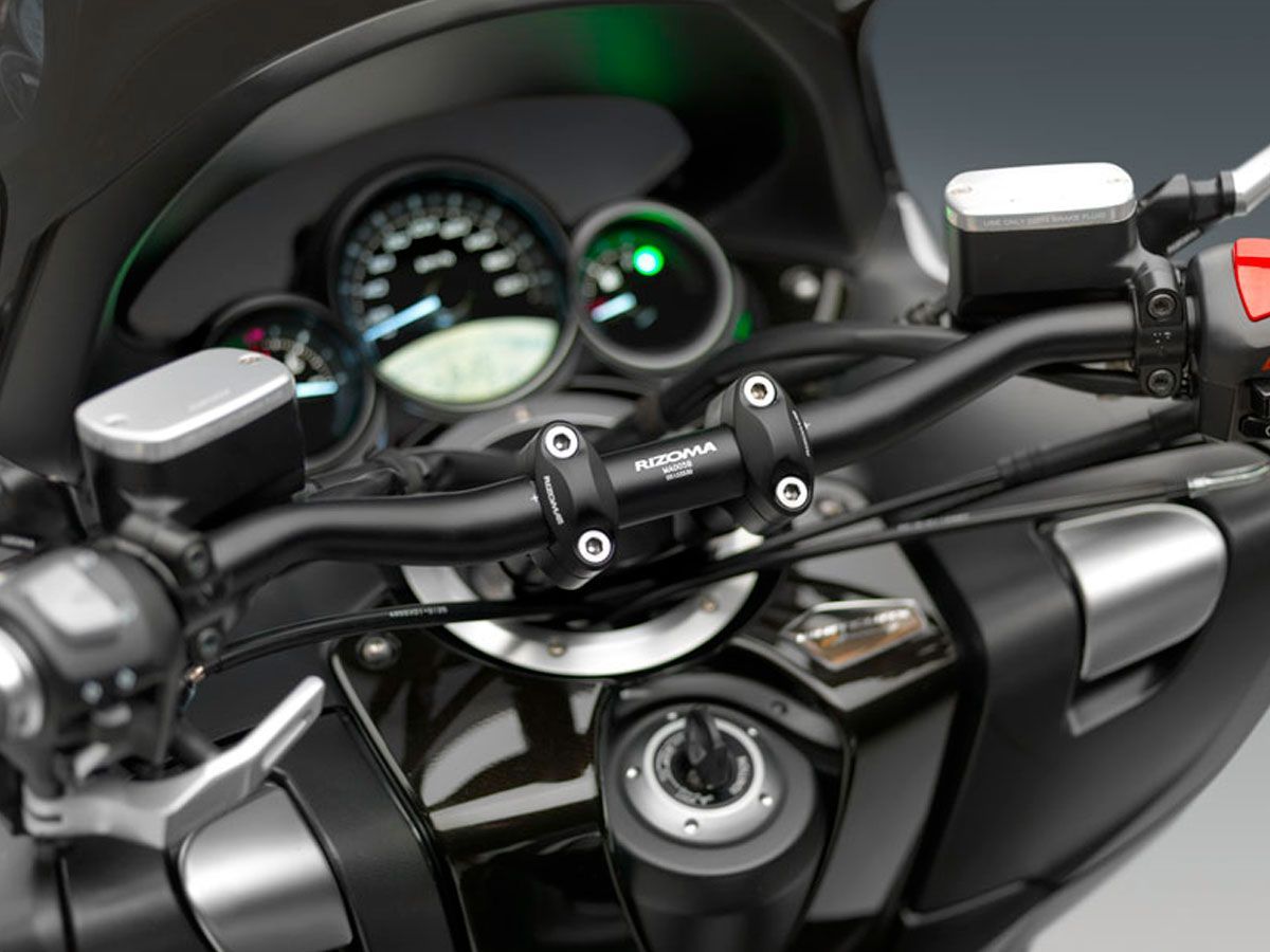 KIT DE ELEVADORES DE MANILLAR MA400B RIZOMA YAMAHA T-MAX 500 / 530 2008-2016