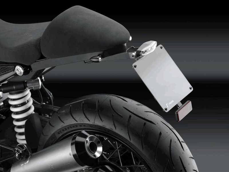 KIT PORTA MATRÍCULA FOX + PILOTO TRASERO RIZOMA BMW R NINE T 1200 2014 / 2021