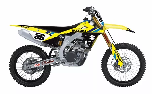Kit de gráficos EVO20 Series FACTORY EFFEX GRAPH EVO20 SUZUKI RMZ 450 18-