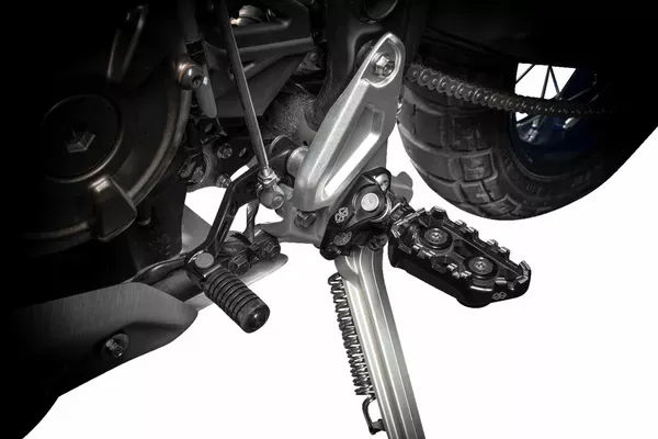 Estriberas GILLES TOOLING YAMAHA TÉNÉRÉ 700 TECH-X ENDURO FOOT PEG SET RIDER BLACK