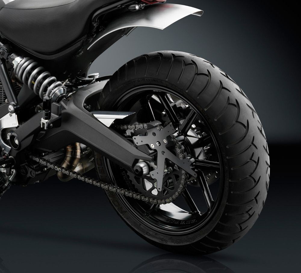KIT PORTA MATRÍCULA OUTSIDE STREET RIZOMA DUCATI SCRAMBLER 800  2015-2021