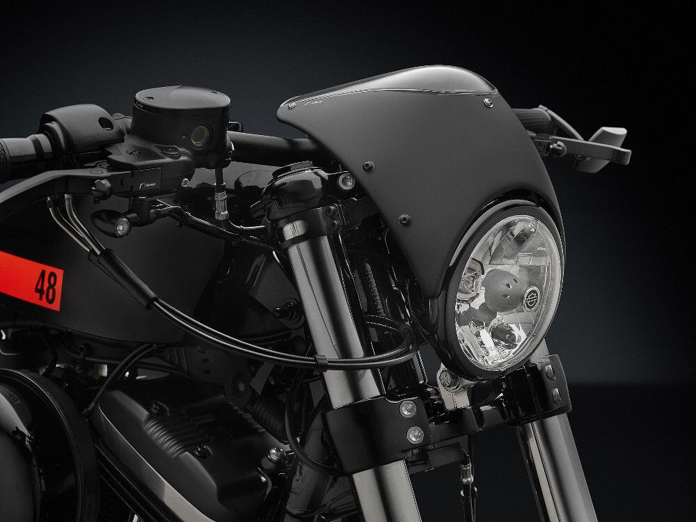 PARABRISAS DE ALUMINIO RIZOMA HARLEY-DAVIDSON 1200 FORTY-EIGHT 2016-20