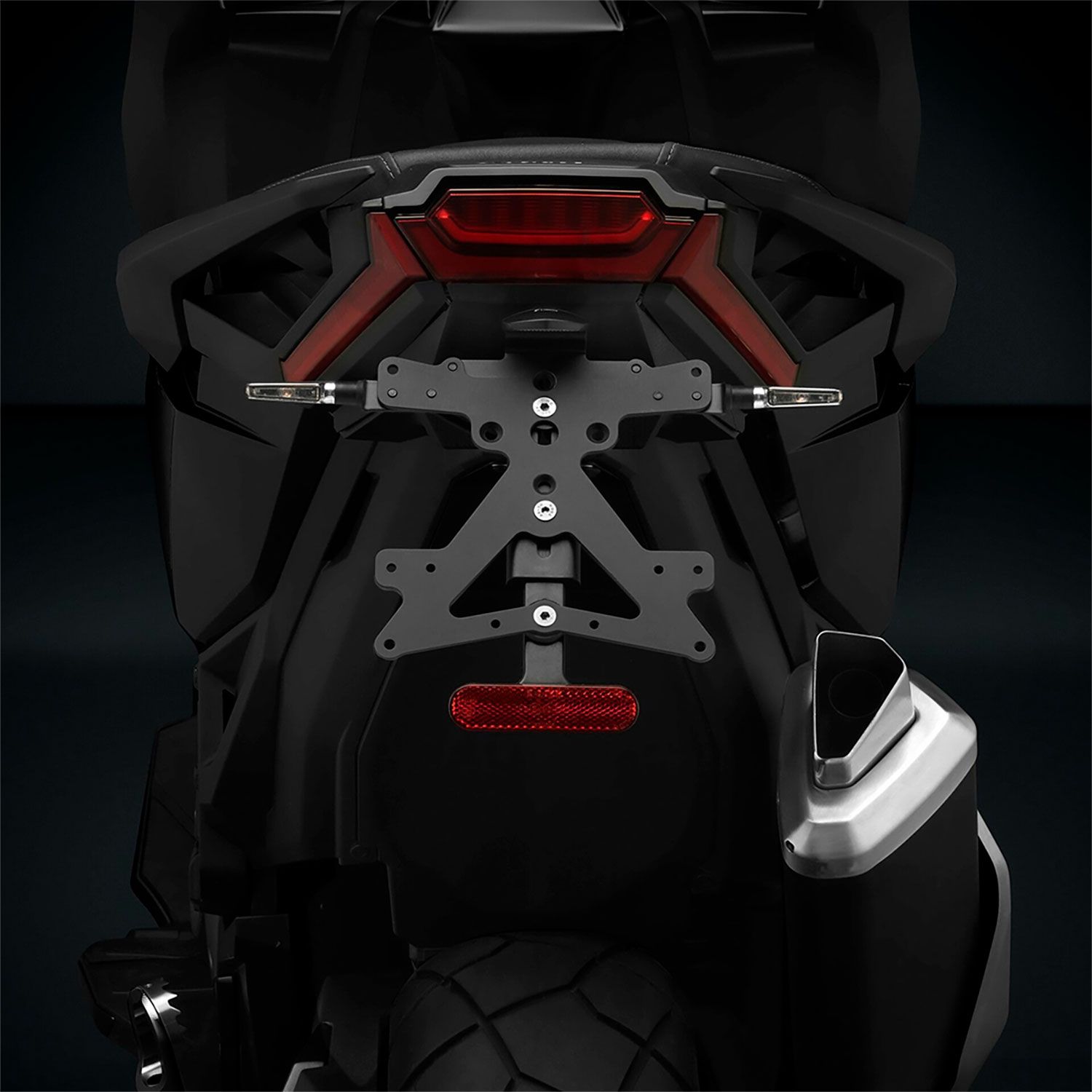 KIT PORTA MATRÍCULAS RIZOMA FOX HONDA X-ADV 750 DCT GRAVEL 2021-2024